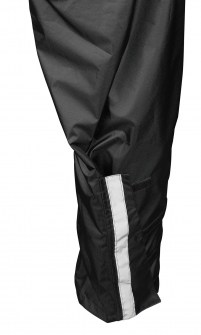 Photo showing reflective stripe on Solo Storm Pants on white background